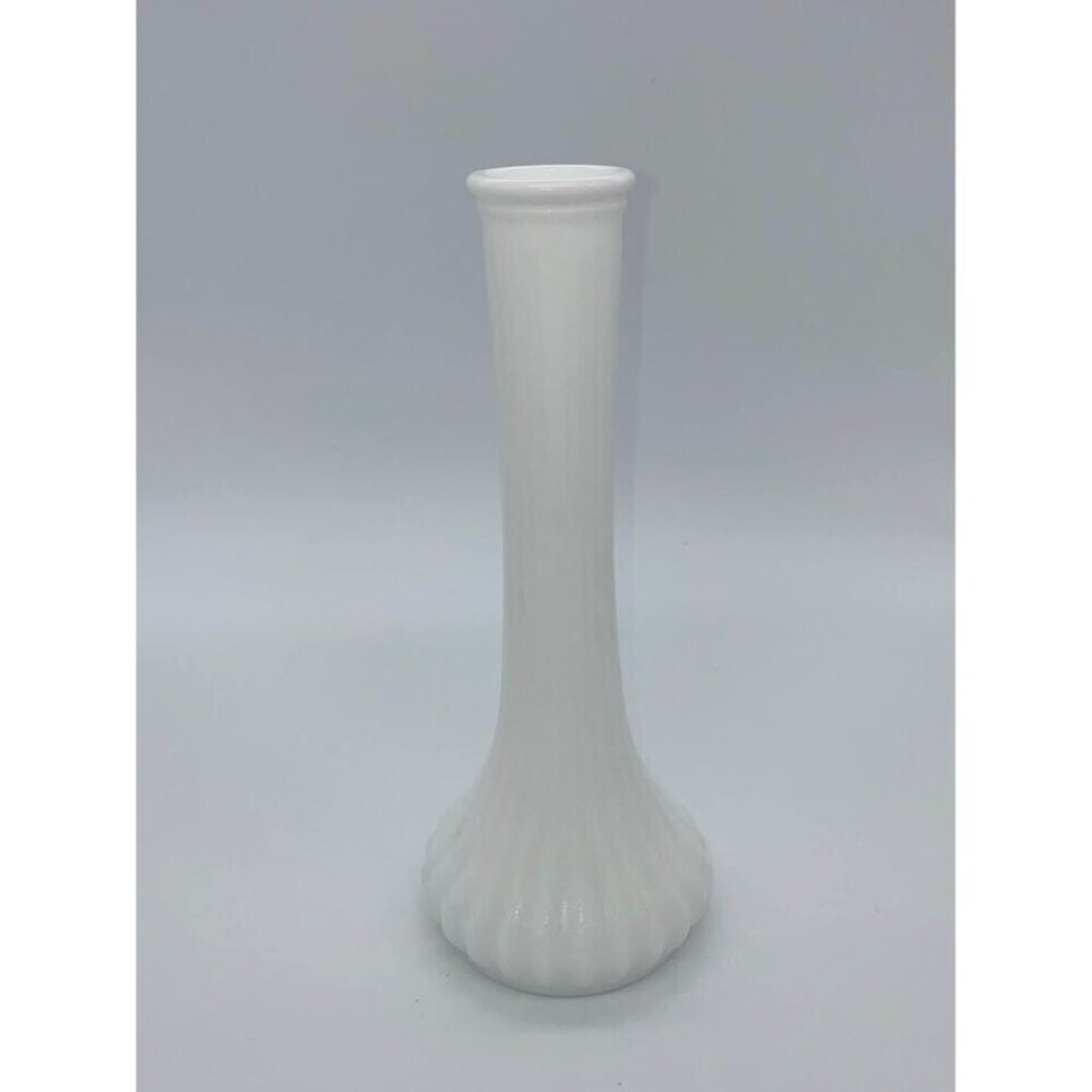 Hoosier Mill Milk Glass Vase